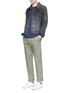 Figure View - Click To Enlarge - BASSIKE - Twill chinos