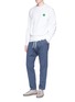 Figure View - Click To Enlarge - BASSIKE - Twill jogging pants