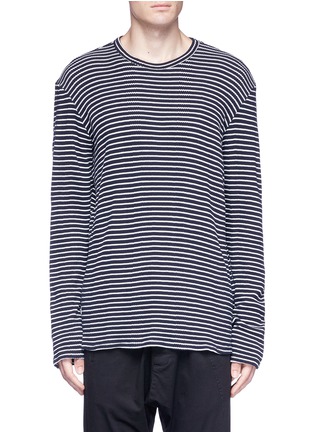 Main View - Click To Enlarge - BASSIKE - Stripe long sleeve T-shirt