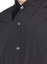 Detail View - Click To Enlarge - ANN DEMEULEMEESTER - Strap collar shirt