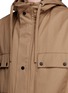 Detail View - Click To Enlarge - CRAIG GREEN - Drawstring twill coat