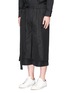 Front View - Click To Enlarge - CRAIG GREEN - Wrap panel wide leg cropped pants