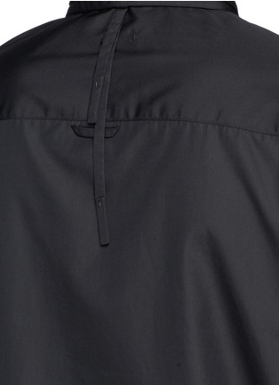 Detail View - Click To Enlarge - CRAIG GREEN - Detachable collar sash shirt
