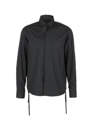 Main View - Click To Enlarge - CRAIG GREEN - Detachable collar sash shirt