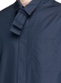 Detail View - Click To Enlarge - CRAIG GREEN - Detachable collar sash shirt