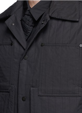 Detail View - Click To Enlarge - CRAIG GREEN - Quilted shirt jacket