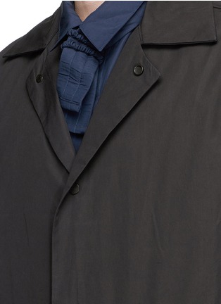 Detail View - Click To Enlarge - CRAIG GREEN - Convertible lapel oversized worker blazer