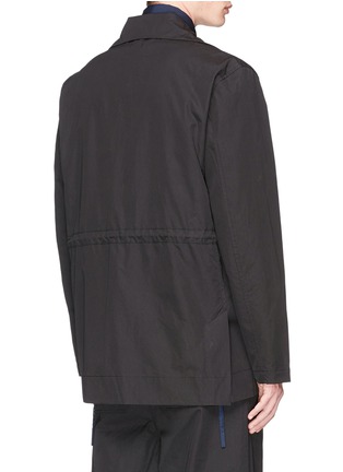 Back View - Click To Enlarge - CRAIG GREEN - Convertible lapel oversized worker blazer