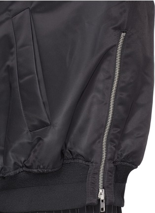  - JUUN.J - Detachable hooded layer bomber jacket
