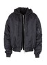 Main View - Click To Enlarge - JUUN.J - Detachable hooded layer bomber jacket