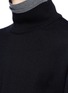 Detail View - Click To Enlarge - JUUN.J - Turtleneck underlay wool sweater
