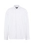 Main View - Click To Enlarge - JUUN.J - 'ARCHIVE' embroidered stripe shirt