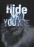 Detail View - Click To Enlarge - JUUN.J - 'Hide Who You Are' graphic print T-shirt