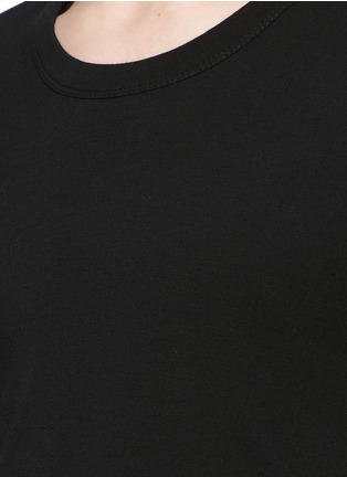 Detail View - Click To Enlarge - RICK OWENS  - Stone wash T-shirt