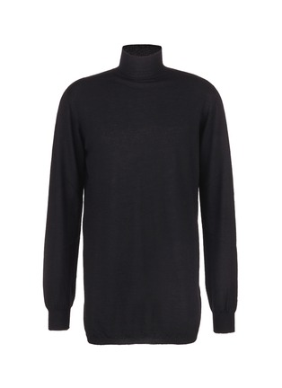 Main View - Click To Enlarge - RICK OWENS  - Turtleneck cashmere sweater