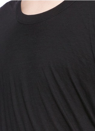 Detail View - Click To Enlarge - RICK OWENS  - Double layer T-shirt