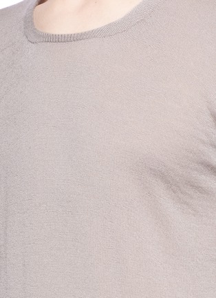 Detail View - Click To Enlarge - RICK OWENS  - Cashmere sweater