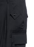 Detail View - Click To Enlarge - YOHJI YAMAMOTO - Drawstring cuff wool twill cargo pants