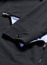 Detail View - Click To Enlarge - YOHJI YAMAMOTO - Zip pocket wool twill soft blazer