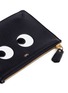 Detail View - Click To Enlarge - ANYA HINDMARCH - 'Eyes' embossed small leather loose pocket