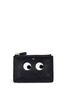 Main View - Click To Enlarge - ANYA HINDMARCH - 'Eyes' embossed small leather loose pocket