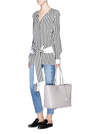 Figure View - Click To Enlarge - ANYA HINDMARCH - 'Ebury Shopper II Eyes' leather tote