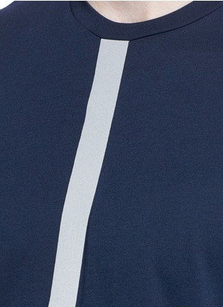 Detail View - Click To Enlarge - BLACKBARRETT - Reflective trim T-shirt