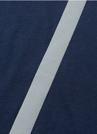 Detail View - Click To Enlarge - BLACKBARRETT - Reflective trim T-shirt