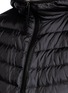Detail View - Click To Enlarge - BLACKBARRETT - Reflective trim quilted down puffer vest