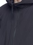 Detail View - Click To Enlarge - BLACKBARRETT - Reflective trim windbreaker zip hoodie