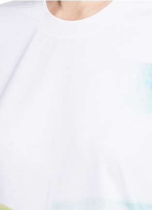 Detail View - Click To Enlarge - ADIDAS BY STELLA MCCARTNEY - 'Essentials Nature' floral print climalite® performance T-shirt