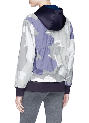 Back View - Click To Enlarge - ADIDAS BY STELLA MCCARTNEY - Two-in-one jacket and neoprene vest