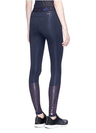 Figure View - Click To Enlarge - ADIDAS BY STELLA MCCARTNEY - Abstract houndstooth print Techfit Recovery performance tights