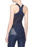 Figure View - Click To Enlarge - ADIDAS BY STELLA MCCARTNEY - Abstract floral print tricot hot yoga tank top