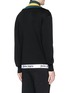 Back View - Click To Enlarge - PALM ANGELS - Zip turtleneck sweater