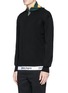Front View - Click To Enlarge - PALM ANGELS - Zip turtleneck sweater