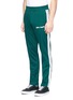Front View - Click To Enlarge - PALM ANGELS - Stripe outseam track pants