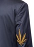 Detail View - Click To Enlarge - PALM ANGELS - Virgin wool twill double breasted soft blazer