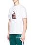 Front View - Click To Enlarge - PALM ANGELS - 'Burning' print T-shirt