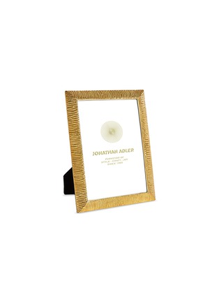 Main View - Click To Enlarge - JONATHAN ADLER - Textured brass 5R photo frame