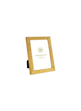 Main View - Click To Enlarge - JONATHAN ADLER - Textured brass 4R photo frame