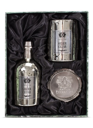 Main View - Click To Enlarge - ANTICA FARMACISTA - Home Ambience gift set – Silver Cedar