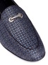 Detail View - Click To Enlarge - 73426 - 'Archibald' geometric jacquard loafers