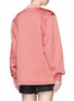 Back View - Click To Enlarge - TOPSHOP - Padded oversized bomber jacket