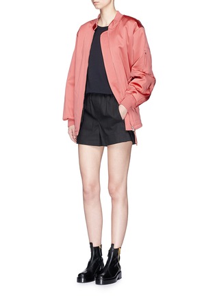 Figure View - Click To Enlarge - TOPSHOP - Padded oversized bomber jacket