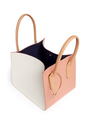  - ROKSANDA - 'Weekend' colourblock mini calfskin leather bag