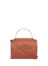 Main View - Click To Enlarge - ROKSANDA - 'No. 1' ring handle leather shoulder bag