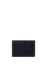 Detail View - Click To Enlarge - RODO - Metal plate suede flap velvet clutch