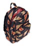 Detail View - Click To Enlarge - HERSCHEL SUPPLY CO. - 'Heritage' pizza print canvas 16L kids backpack
