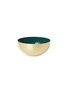 Main View - Click To Enlarge - LOUISE ROE - Brass small bowl – Jade Green
